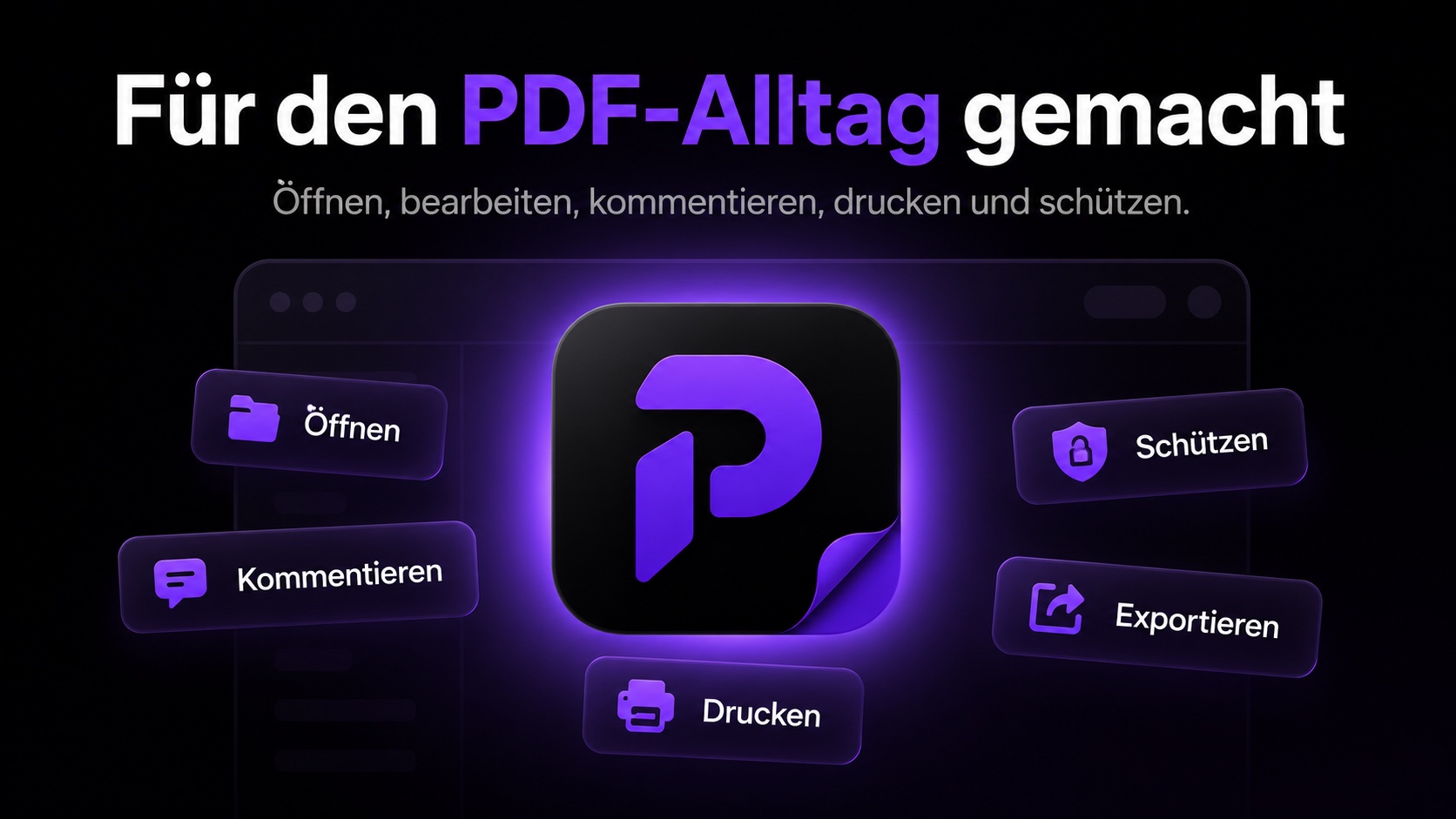 Priviot PDF für den PDF-Alltag mit Öffnen, Kommentieren, Drucken, Schützen und Exportieren